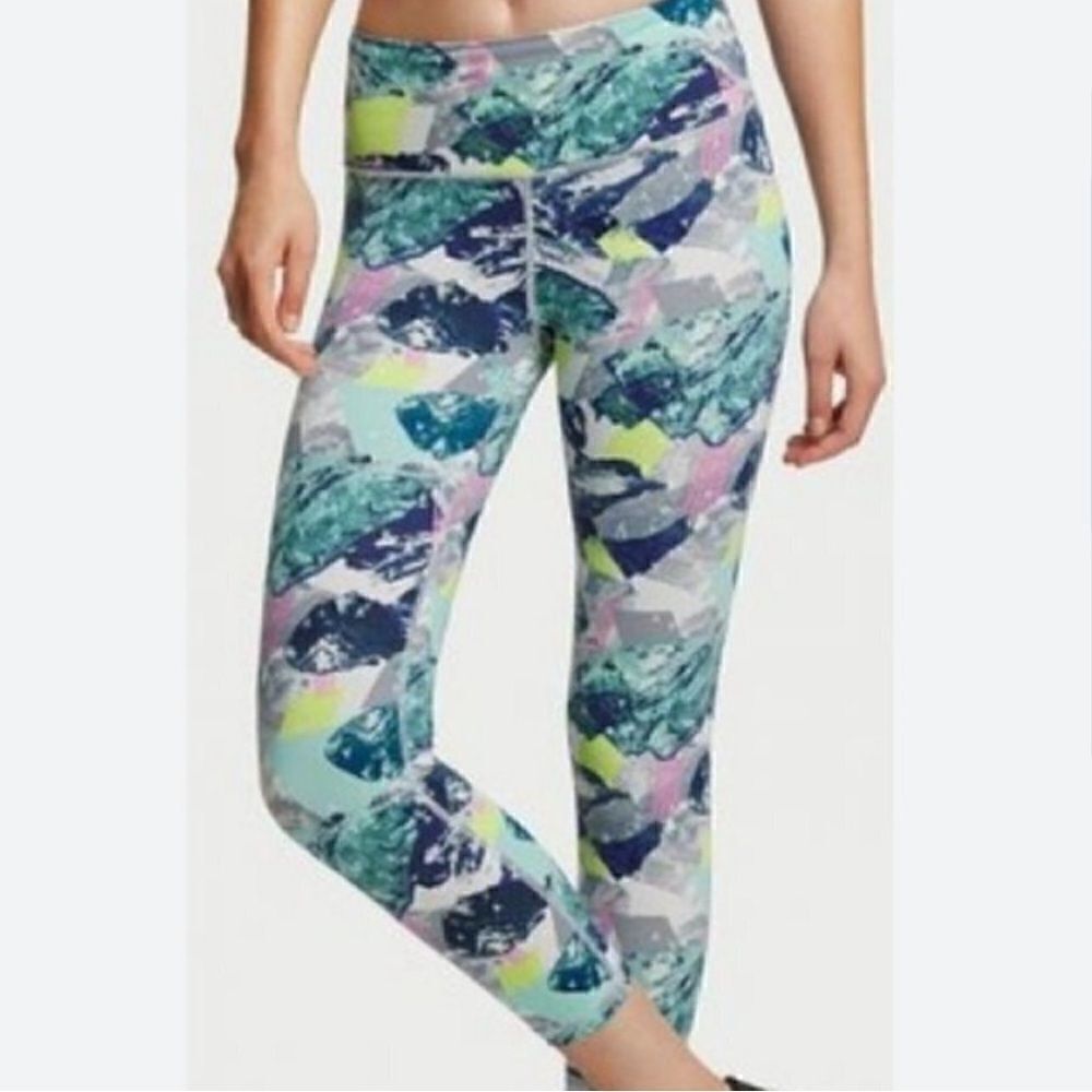 Victoria's Secret VSX Sport Knockout Gray  Purple Geometric